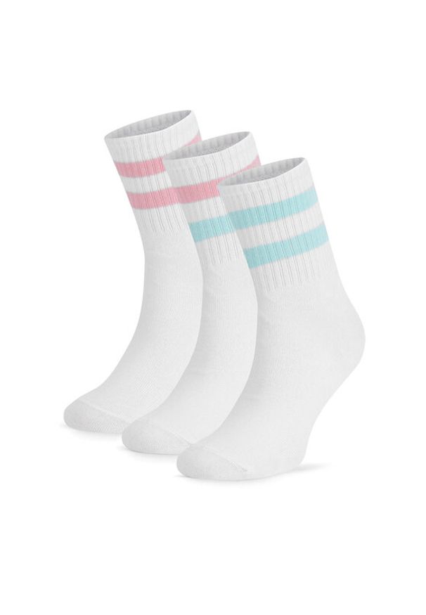 Sprandi Zestaw 3 par niskich skarpet unisex 0UB-003-AW24 (3-PACK) Różowy. Kolor: różowy. Materiał: bawełna