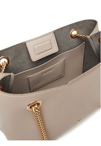 Calvin Klein Torebka Minimal Monogram Shoulde LV04F3205G Beżowy. Kolor: beżowy. Materiał: skórzane #4
