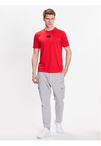 Hugo T-Shirt Diragolino212 50447978 Czerwony Regular Fit. Kolor: czerwony. Materiał: bawełna #5