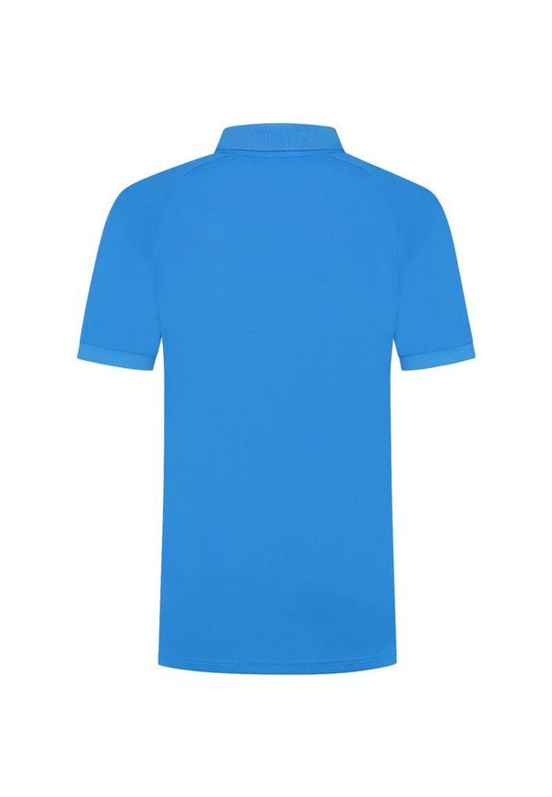 DUNLOP - Koszulka tenisowa męska Dunlop Club Polo z kołnierzykiem. Typ kołnierza: polo. Kolor: niebieski. Sport: tenis