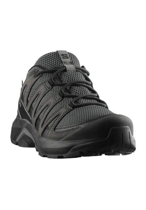 salomon - Buty trekkingowe męskie Salomon X-adventure Reckon Gtx. Kolor: szary. Materiał: materiał, syntetyk. Szerokość cholewki: normalna. Sport: turystyka piesza