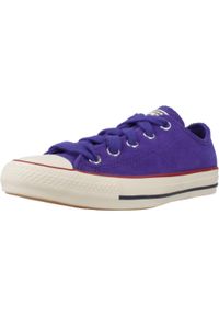 Converse - Buty CONVERSE CHUCK TAYLOR ALL STAR OX NIGHT Fioletowy. Kolor: fioletowy. Materiał: tkanina, skóra