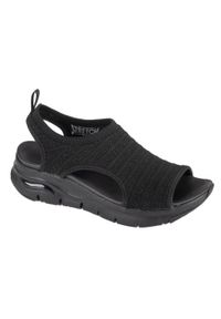 skechers - Sandały damskie, Arch Fit - Darling Days. Kolor: czarny