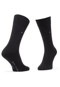TOMMY HILFIGER - Tommy Hilfiger Skarpety długie 100001495 Czarny. Kolor: czarny. Materiał: materiał #3