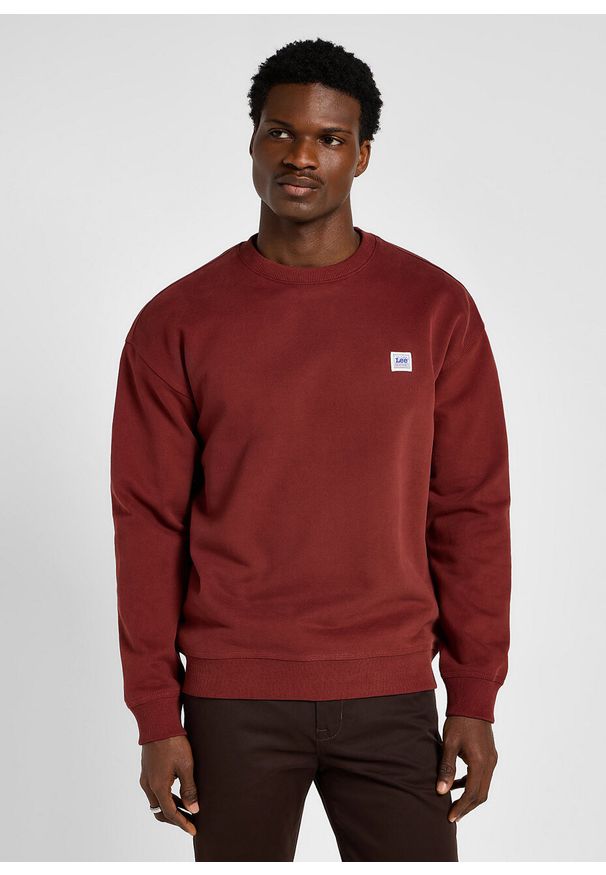 Lee - LEE MĘSKA BLUZA WORKWEAR SWS DARK GLICIA 112355609 LM01008525