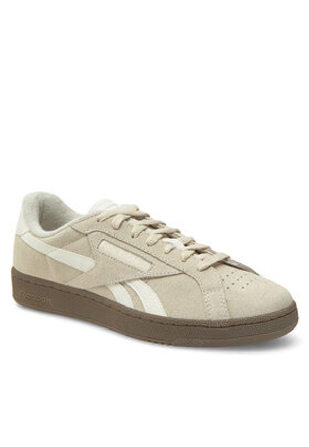 Reebok Sneakersy Club C Grounds Uk 100033075-M Beżowy. Kolor: beżowy. Materiał: zamsz, skóra. Model: Reebok Club