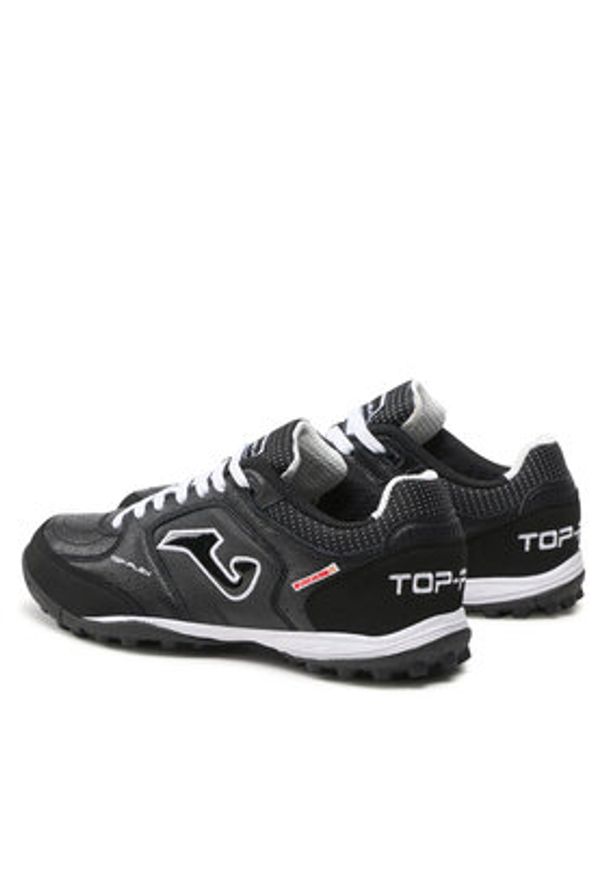 Joma Buty do piłki nożnej Top Flex 2121 TOPS2121TF Czarny. Kolor: czarny. Materiał: skóra