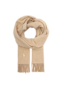 Szal Polo Ralph Lauren 455922980004 Medium Beige 260. Kolor: beżowy. Materiał: wełna #1