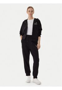EA7 Emporio Armani Dres 7W000420 AF12473 MC026 Czarny Relaxed Fit. Kolor: czarny. Materiał: bawełna