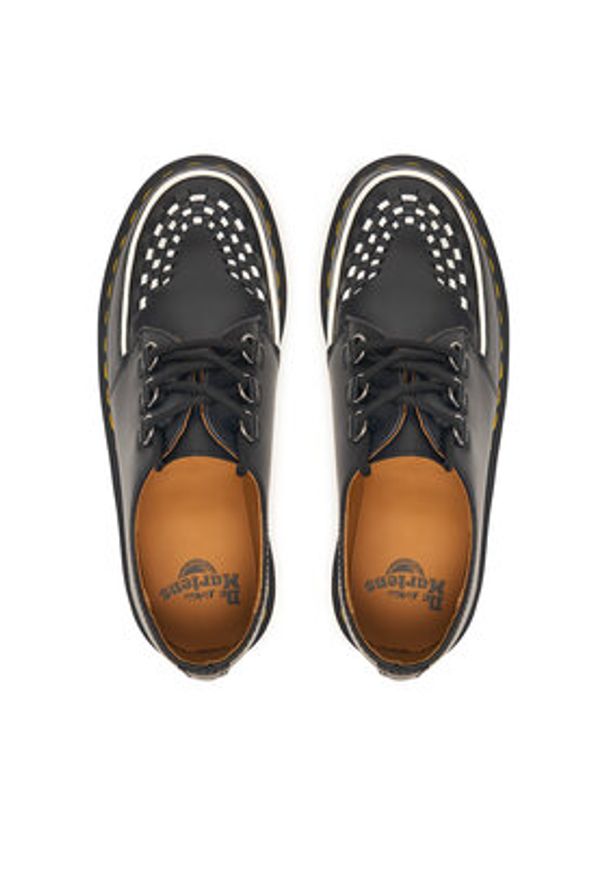 Dr. Martens Półbuty Ramsey DM31499001 Czarny. Kolor: czarny. Materiał: skóra