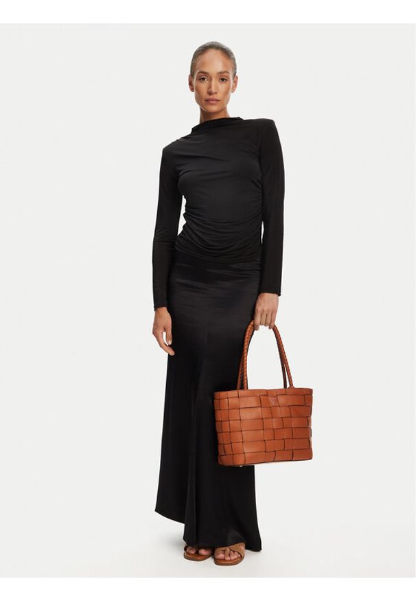 Guess Torebka 175743 Brązowy. Kolor: brązowy. Materiał: skórzane