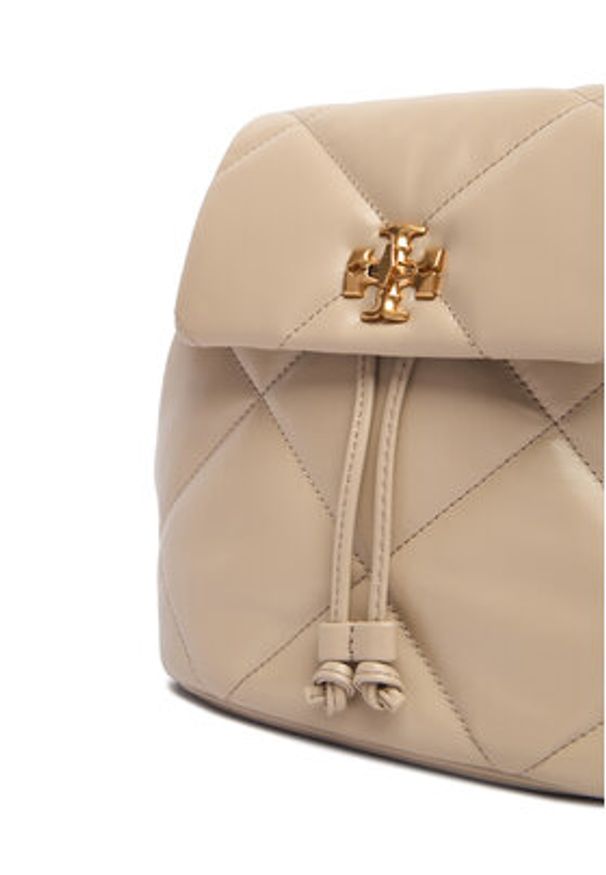Tory Burch Plecak Kira Diamond Quilt Small Bacpack 170485 Écru. Materiał: skóra