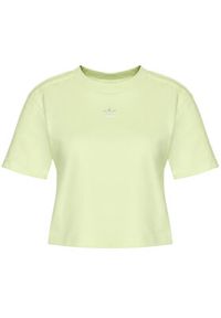 Adidas - adidas Koszulka techniczna Luxe H56452 Żółty Regular Fit. Kolor: żółty. Materiał: bawełna