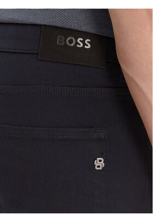 BOSS Jeansy H-Delaware 50550942 Granatowy Slim Fit. Kolor: niebieski