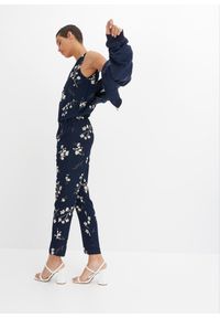 bonprix - Kombinezon. Kolor: niebieski. Styl: elegancki #2