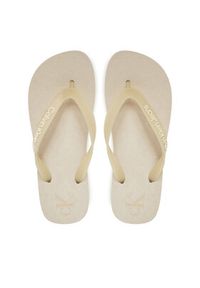 Calvin Klein Jeans Japonki Beach Sandal Flatform Tpu YW0YW01830 Écru #3