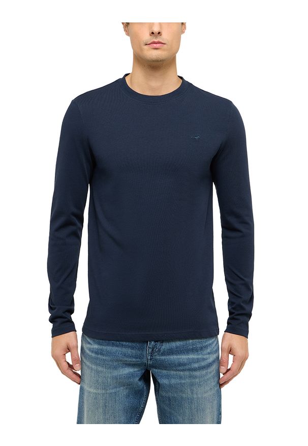 Męski Longsleeve Mustang Style Arlington Dark Sapphire 1016874 4136. Długość rękawa: długi rękaw
