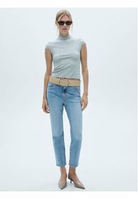 mango - Mango Jeansy Claudia 77064069 Niebieski Skinny Fit. Kolor: niebieski #7