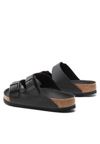 Birkenstock Klapki Arizona Birko-Flor 1019098 Czarny. Kolor: czarny. Materiał: skóra #4