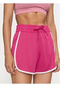 Reebok Szorty sportowe Id Train Knit Short 100022497 Różowy Regular Fit. Kolor: różowy. Materiał: syntetyk #4