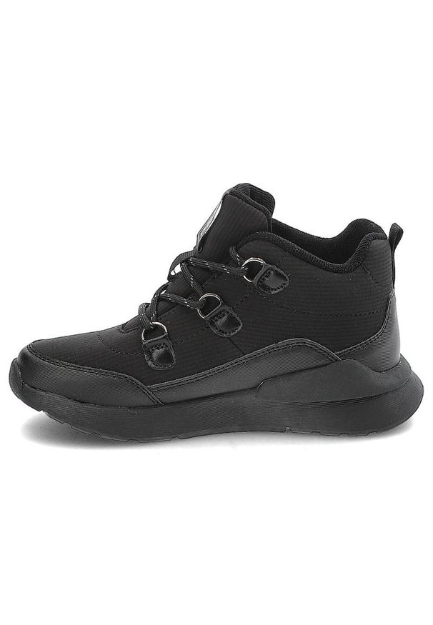 Big-Star - Czarne Botki Big Star Modne Buty Dziecięce. Kolor: czarny. Materiał: skóra ekologiczna, materiał. Szerokość cholewki: normalna. Styl: sportowy, elegancki
