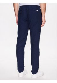 Lindbergh Spodnie materiałowe 30-008003 Niebieski Tapered Fit. Kolor: niebieski. Materiał: bawełna