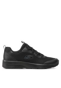 skechers - Skechers Sneakersy Social Orbit 149691/BBK Czarny. Kolor: czarny. Materiał: materiał