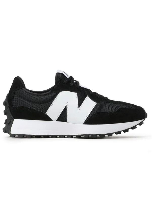 Buty do chodzenia męskie New Balance 327. Zapięcie: sznurówki. Kolor: biały, czarny, wielokolorowy. Materiał: guma, syntetyk, tkanina, materiał. Szerokość cholewki: normalna. Sport: turystyka piesza