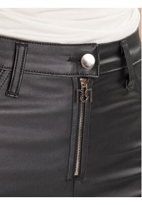 Rinascimento Spodnie z imitacji skóry CFC0126158003 Czarny Skinny Fit. Kolor: czarny. Materiał: skóra #3