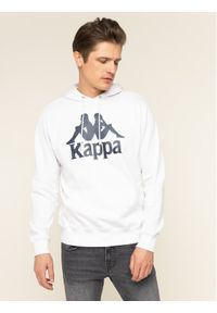 Kappa Bluza 705322 Biały Regular Fit. Kolor: biały. Materiał: bawełna