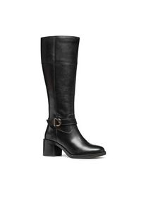 Geox Kozaki D Serilda 60 D56XXB 00043 C9999 Czarny. Kolor: czarny. Materiał: skóra #2