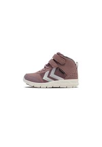 Trenerzy dla dzieci Hummel Crosslite Winter Mid Tex. Okazja: na uczelnię. Kolor: fioletowy. Sport: joga i pilates