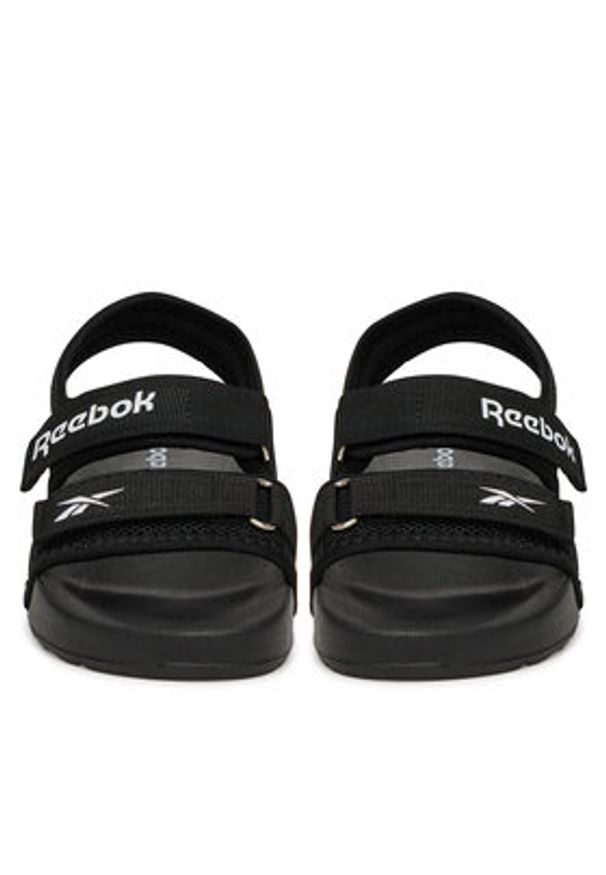 Reebok Sandały CP50-26023(IV) Czarny. Kolor: czarny. Materiał: materiał