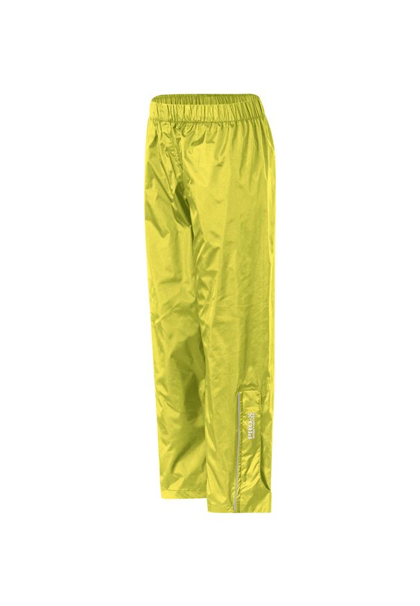 PRO-X ELEMENTS - Dziecięce spodnie przeciwdeszczowe Pro-X Elements Toma. Kolor: żółty. Sport: kolarstwo