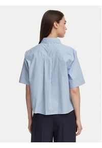 TOMMY HILFIGER - Tommy Hilfiger Koszula WW0WW48899 Niebieski jasny Relaxed Fit. Kolor: niebieski. Materiał: bawełna #5