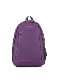 Wittchen - Plecak podróżny z tkaniny. Kolor: fioletowy. Materiał: poliester. Styl: sportowy #1