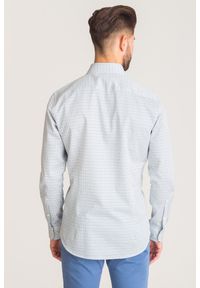 Joop! Collection - Biała koszula Joop Panko w niebieski wzór. Kolor: niebieski, biały, wielokolorowy #6