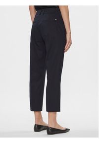 TOMMY HILFIGER - Tommy Hilfiger Chinosy WW0WW40504 Granatowy Regular Fit. Kolor: niebieski. Materiał: bawełna #3