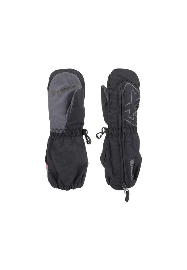 Rękawiczki zimowe dziecięce unisex KINETIXX Cerrin Baby JR black. Kolor: czarny. Sezon: zima