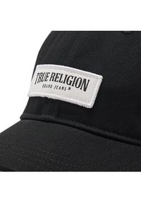 True Religion Czapka z daszkiem Box Arch Logo TR2347 Czarny. Kolor: czarny. Materiał: materiał #4