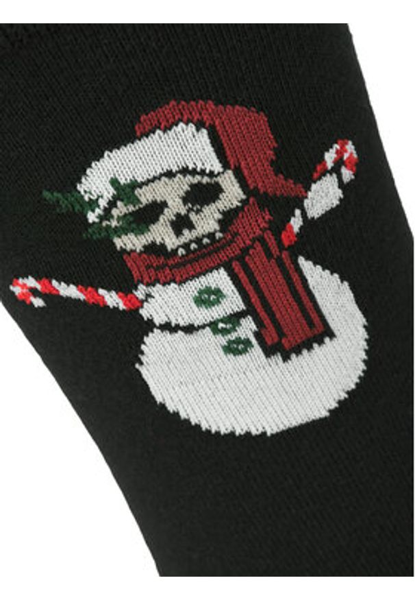 Jack & Jones Komplet bokserki i skarpety Snow Skulls Giftbox 12285138 Czarny. Kolor: czarny. Materiał: bawełna