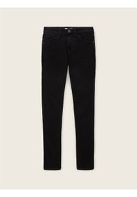 Męskie Spodnie Jeansowe Tom Tailor Troy Czarne Slim Fit 1021160 10270. Okazja: na spotkanie biznesowe, na randkę, na co dzień. Kolor: czarny. Wzór: gładki. Styl: klasyczny, biznesowy, casual, elegancki #3