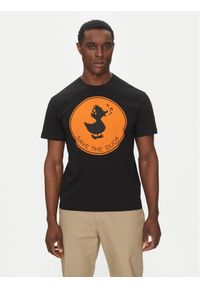Save The Duck T-Shirt DT0825M BESY20 Czarny Regular Fit. Kolor: czarny. Materiał: bawełna #1