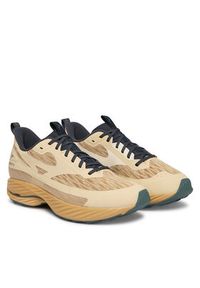 Mizuno Buty do biegania WAVE RIDER TT 3 J1GC2532 52 Beżowy. Kolor: beżowy. Materiał: materiał. Model: Mizuno Wave #5