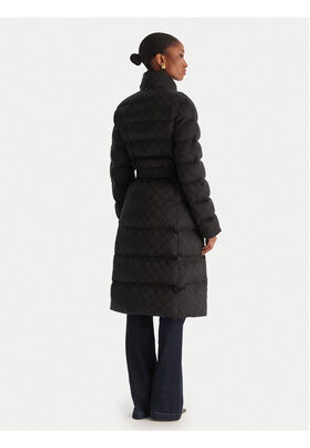 Elisabetta Franchi Kurtka zimowa PI-84D 56E2-V690 Czarny Regular Fit. Kolor: czarny. Materiał: syntetyk. Sezon: zima