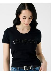 Guess T-Shirt 174863 Czarny Classic Fit. Kolor: czarny #5