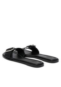Hugo - HUGO Klapki Amaryl 50563661 Czarny. Kolor: czarny. Materiał: skóra #2