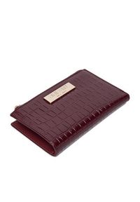 Nine West Portfel CEO-NW-W1-004-AW26 Bordowy. Kolor: czerwony. Materiał: skóra #5