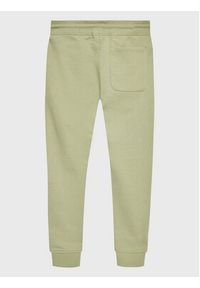 Calvin Klein Jeans Spodnie dresowe Repeat Inst. Logo IB0IB01568 Zielony Regular Fit. Kolor: zielony. Materiał: bawełna, dresówka #2