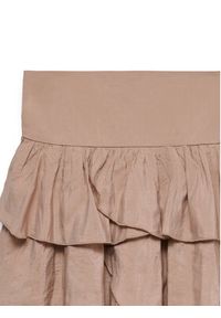Vero Moda Spódnica mini Clara 10336425 Beżowy Regular Fit. Kolor: beżowy. Materiał: wiskoza #5